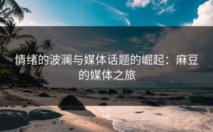 情绪的波澜与媒体话题的崛起：麻豆的媒体之旅