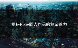 探秘Pixiv同人作品的复杂魅力